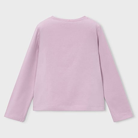 〈mayoral〉Basic floral T-shirt for girls(purple) ※KIDS