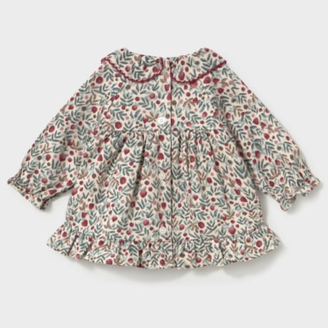 〈mayoral〉 Print Dress(bordeaux) ※BABY