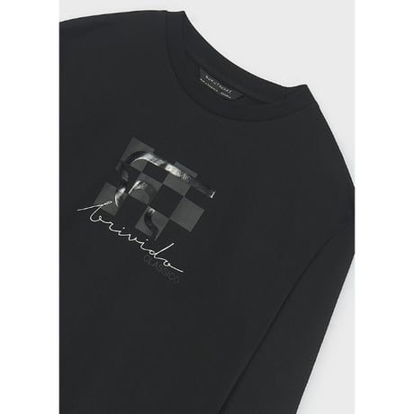 〈mayoral〉Boy's T-shirt（Black）※JUNIOR