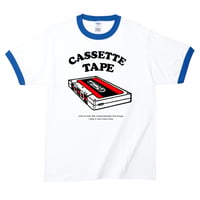 【Cassette tape/カセット・テープ】5.3オンス Tシャツ/WHBL/RT- 964