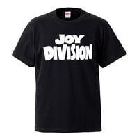 【JOY DIVISION/ジョイ・デヴィジョン】5.6オンス Tシャツ/BK/ST-951