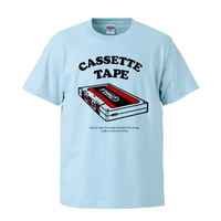 【Cassette tape/カセット・テープ】5.6オンス Tシャツ/LB/ST-964