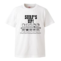 【The Beach Boys/surf's up!】5.6オンス Tシャツ/WH/ST-963