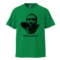 【Marvin Gaye/What's Going On】5.6オンス Tシャツ/GR/ST-953
