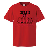 【The Beach Boys/surf's up!】5.6オンス Tシャツ/RD/ST-963