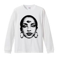 【Sade/シャーデー】5.6Oz ロングスリーブＴシャツ/WH/LT-962