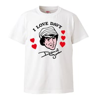 【The Monkees/デイビー・ジョーンズ】5.6オンス Tシャツ/WH/ST-960