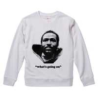 【Marvin Gaye/What's Going On】9.3オンス スウェット/WH/SW-953