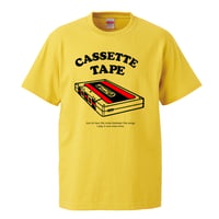 【Cassette tape/カセット・テープ】5.6オンス Tシャツ/YL/ST-964