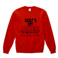 【The Beach Boys/surf's up!】10.0オンス スウェット/RD/SW-963