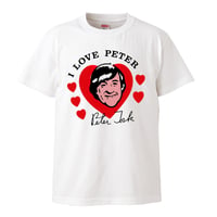 【The Monkees/ピーター・トーク】5.6オンス Tシャツ/WH/ST-959