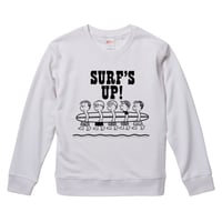 【The Beach Boys/surf's up!】9.3オンス スウェット/WH/SW-963