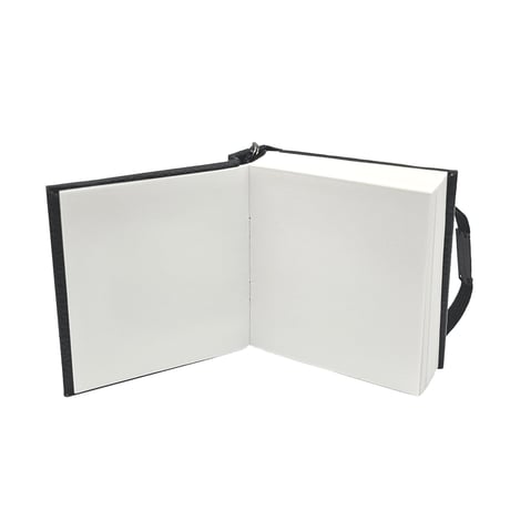 Blackbook Black Keychain