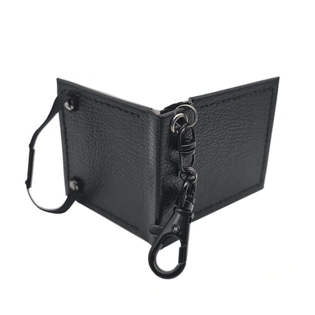 Blackbook Black Keychain