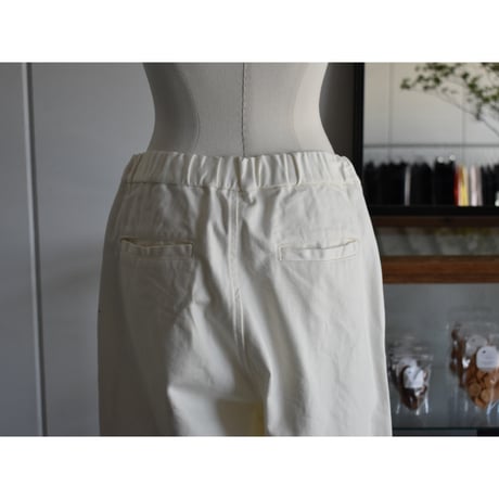 TOUJOURS / 13OZ cotton denim cloth easy fierd trousers