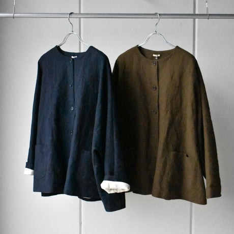 apuntob /  heavy wool  and cotton  jacket