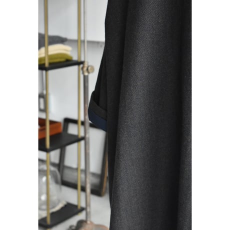 apuntob / herringbone cashmere coat
