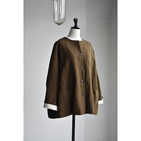 apuntob /  heavy wool  and cotton  jacket