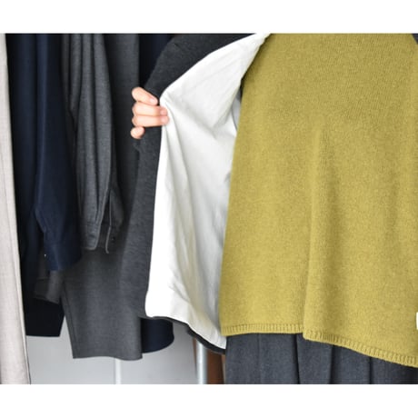 apuntob / herringbone cashmere jacket