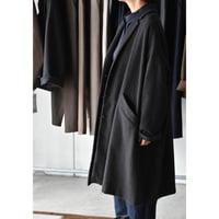 apuntob / herringbone cashmere coat
