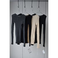 1 dozen  / リブ　ロングスリーブ
