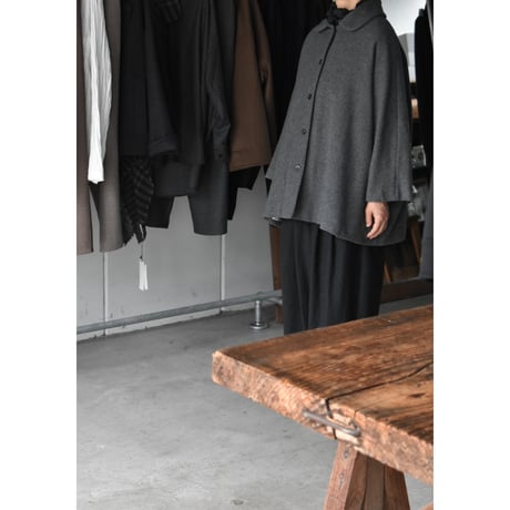 apuntob  / plain cashmere jacket