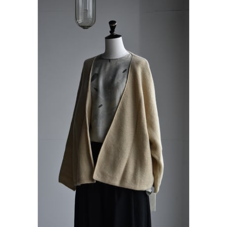 apuntob / Knit cardigan