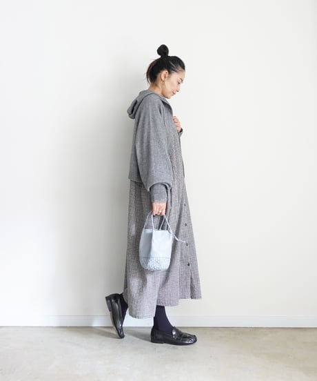 i c h i 260456 Knit Hoodie Cardigan / 2 COLORS