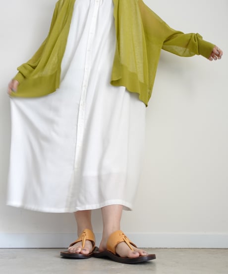 i c h i 260110 Rayon Linen Sleeveless Dress / 3 COLORS