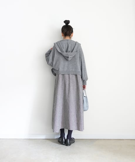 i c h i 260456 Knit Hoodie Cardigan / 2 COLORS
