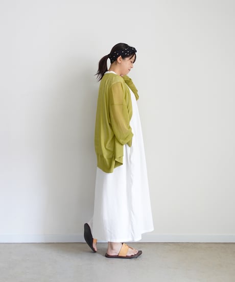i c h i 260110 Rayon Linen Sleeveless Dress / 3 COLORS