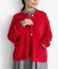 i c h i 260455  Collared Knit Cardigan / 4 COLORS