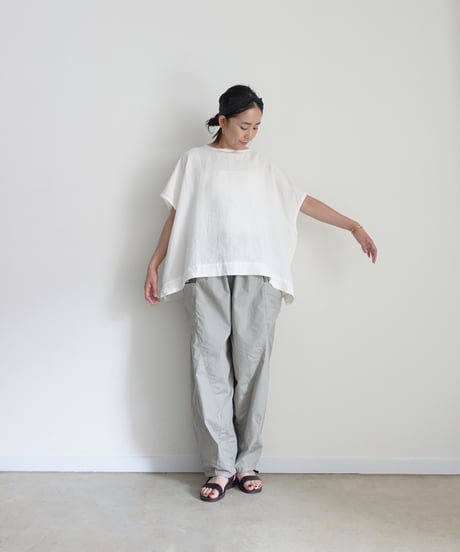 ichiAntiquités 1101121 Linen French sleeve Pullover / 4 COLORS