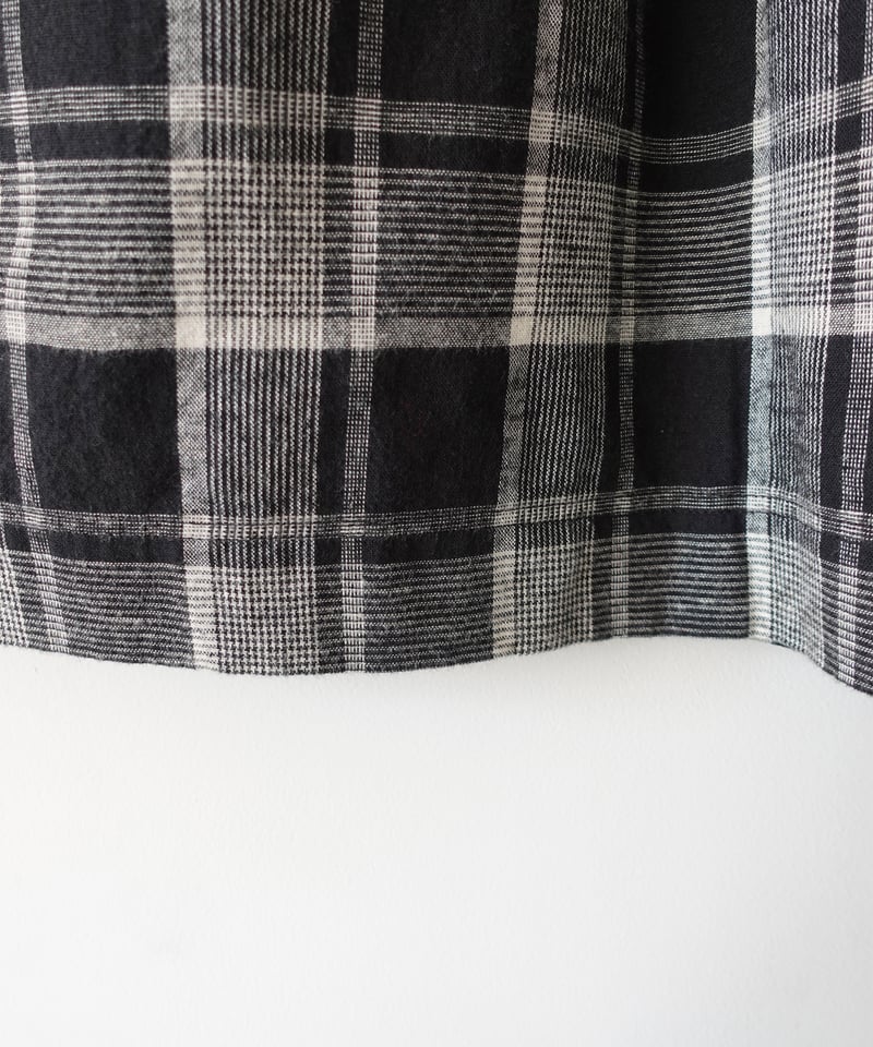 i c h i 260414 Cotton Linen Check Pants / C : G