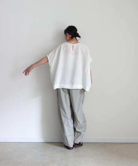 ichiAntiquités 1101121 Linen French sleeve Pullover / 4 COLORS
