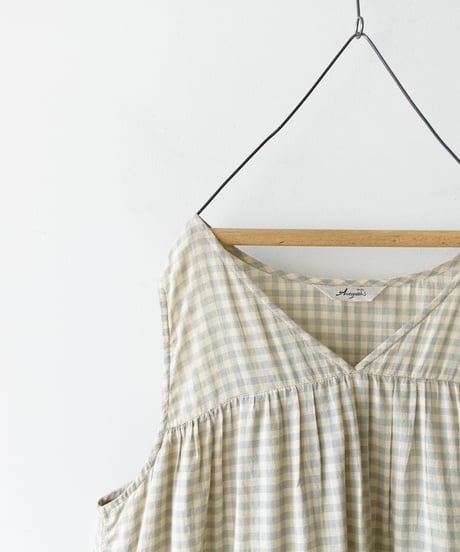 ichi Antiquités 1101134 KHADI Cotton Brise Dress / 2 COLORS