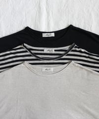ichiAntiquités 1100956 Linen Loose T-shirt / 3 COLORS