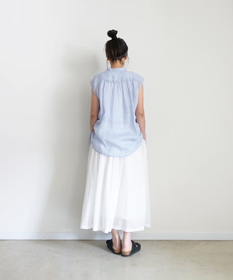 i c h i 251108 Linen Sleeveless Shirt / 4 COLORS