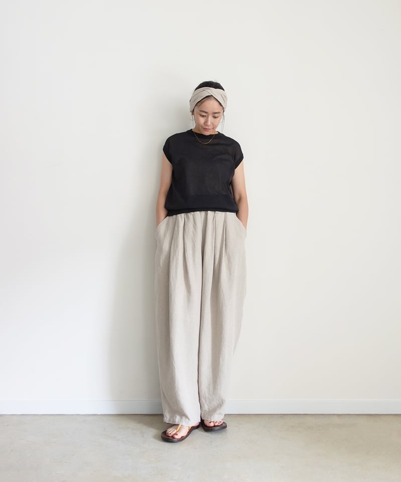 ichi Antiquités 1101154 WASHI Sleeveless Pullov