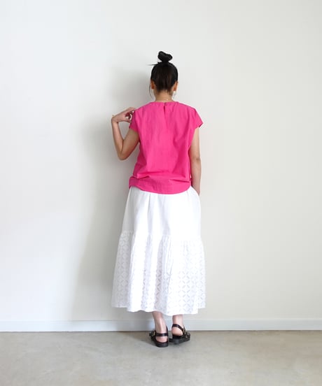 ichiAntiquités 901119  Cotton AZUMADAKI French sleeve Pullover / 2 COLORS