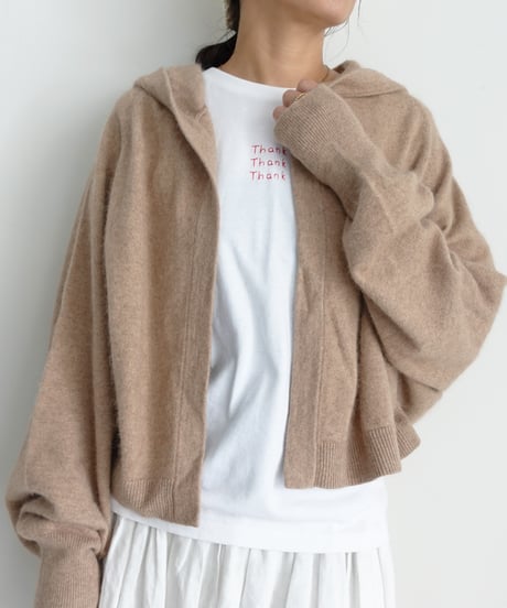 i c h i 260456 Knit Hoodie Cardigan / 2 COLORS