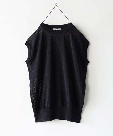 ichi Antiquités 1101154 WASHI Sleeveless Pullover / 3 COLORS