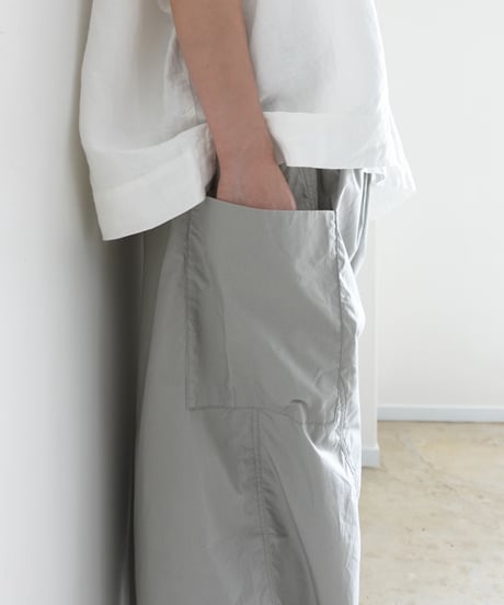 ichiAntiquités  1101132  Typewriter Cotton Relax Pants / 2 COLORS