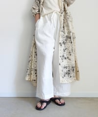 ichiAntiquités 1101122 Linen Relax Pants / 2 COLORS