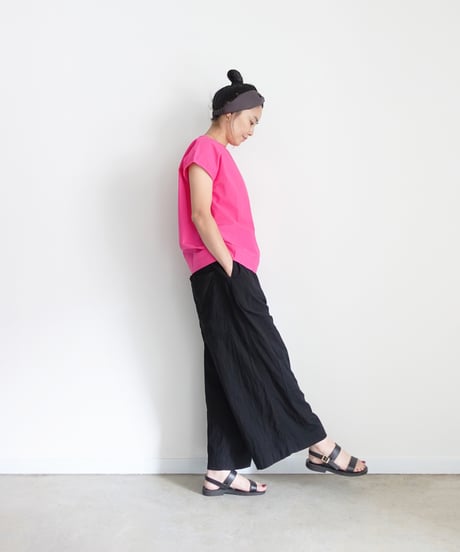 ichiAntiquités 901119  Cotton AZUMADAKI French sleeve Pullover / 2 COLORS