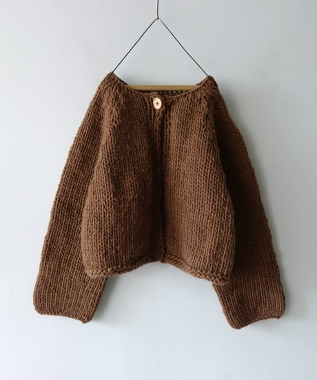 ichiAntiquités 1200350 PERU Hand Knit Cardigan / 3 COLORS