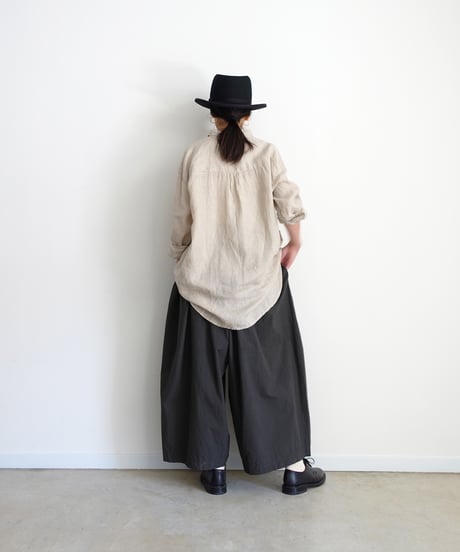 ichiAntiquités  1101120  Cotton Typewriter Relax Pants / 2 COLORS