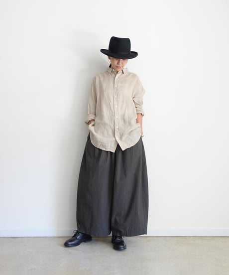 ichiAntiquités  1101120  Cotton Typewriter Relax Pants / 2 COLORS