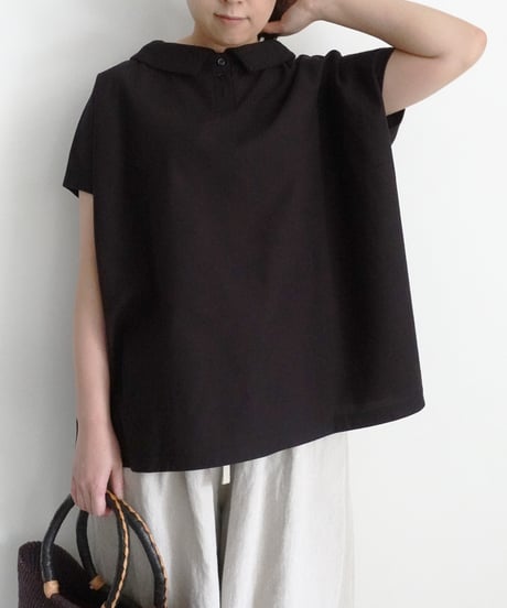 i c h i  260150 2WAY Polo Collar Pullover / 3 COLORS