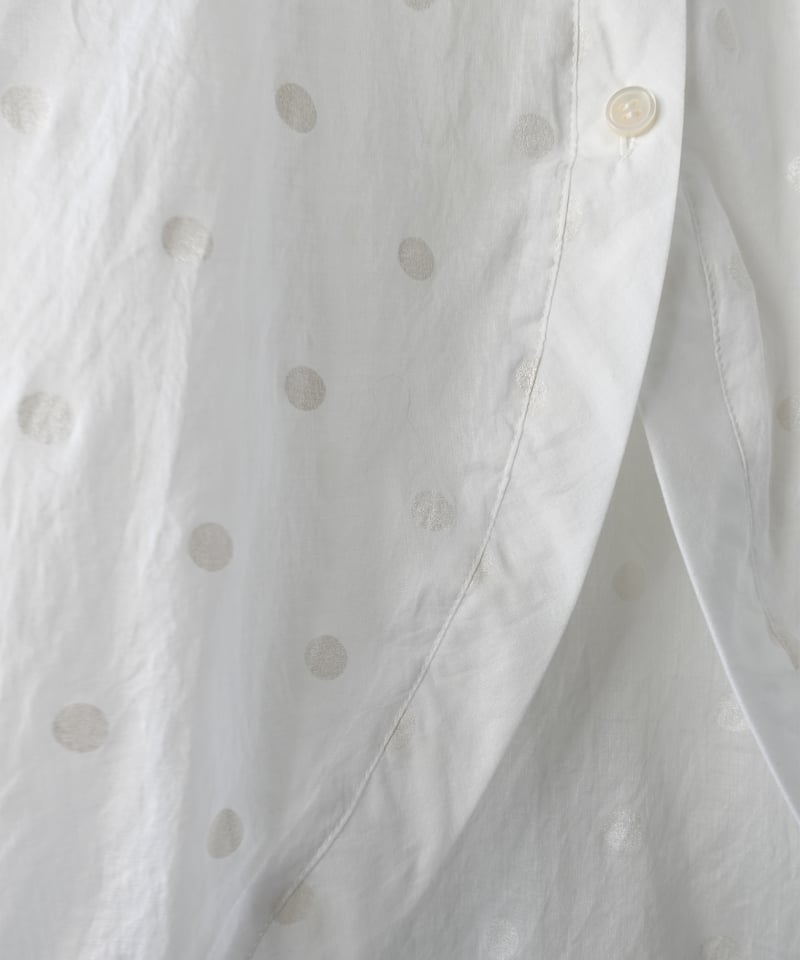 i c h i 251219 Sheer Dots Shirt / 2 COLORS | i